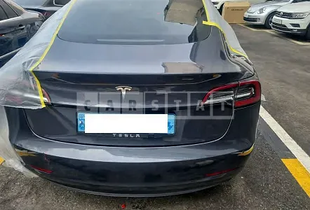 Photo 2 of 18: 2022 Tesla Model 3, VIN 5YJ3E1EA8NF305759 — Korean insurance auction