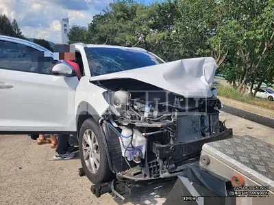 Photo 1 of 7: 2019 Hyundai Tucson TL — Korean insurance auction