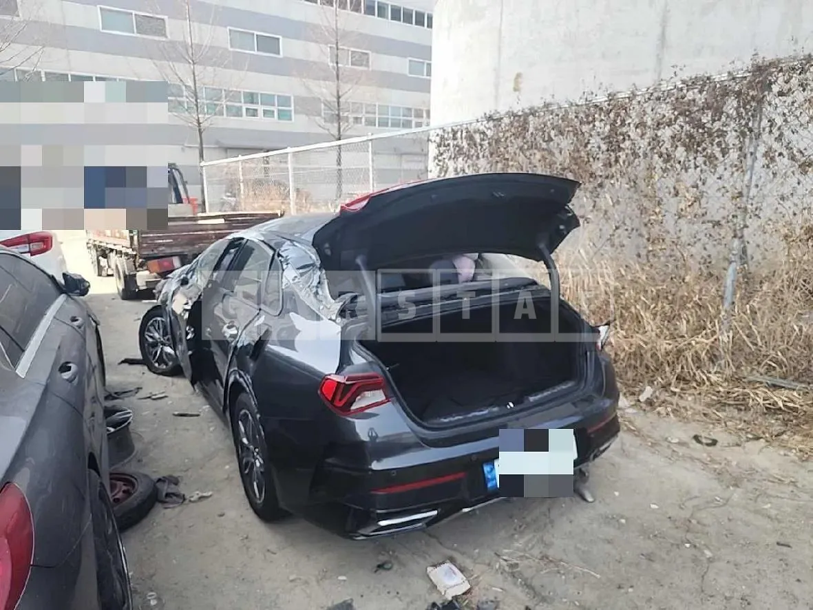 Photo 2 of 16: 2021 Kia K5 2.0 (Hybrid), VIN KNAG341JBNA019360 — Korean insurance auction
