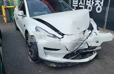 Photo 1 of 23: 2020 Tesla Model 3 Standard Rangeplus RWD, VIN 5YJ3E1EA3LF654261 — Korean insurance auction