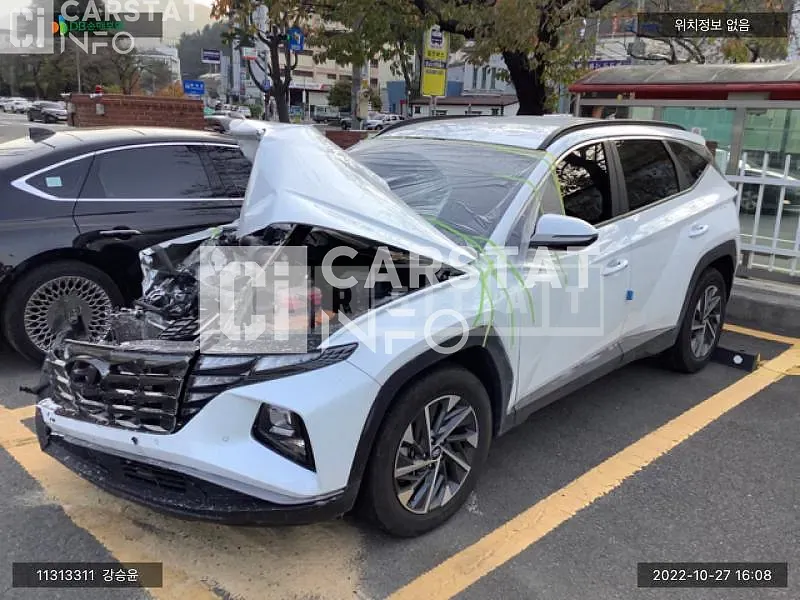 Photo 2 of 16: 2020 Hyundai Tucson Hybrid, VIN KMHJC811BMU005807 — Korean insurance auction