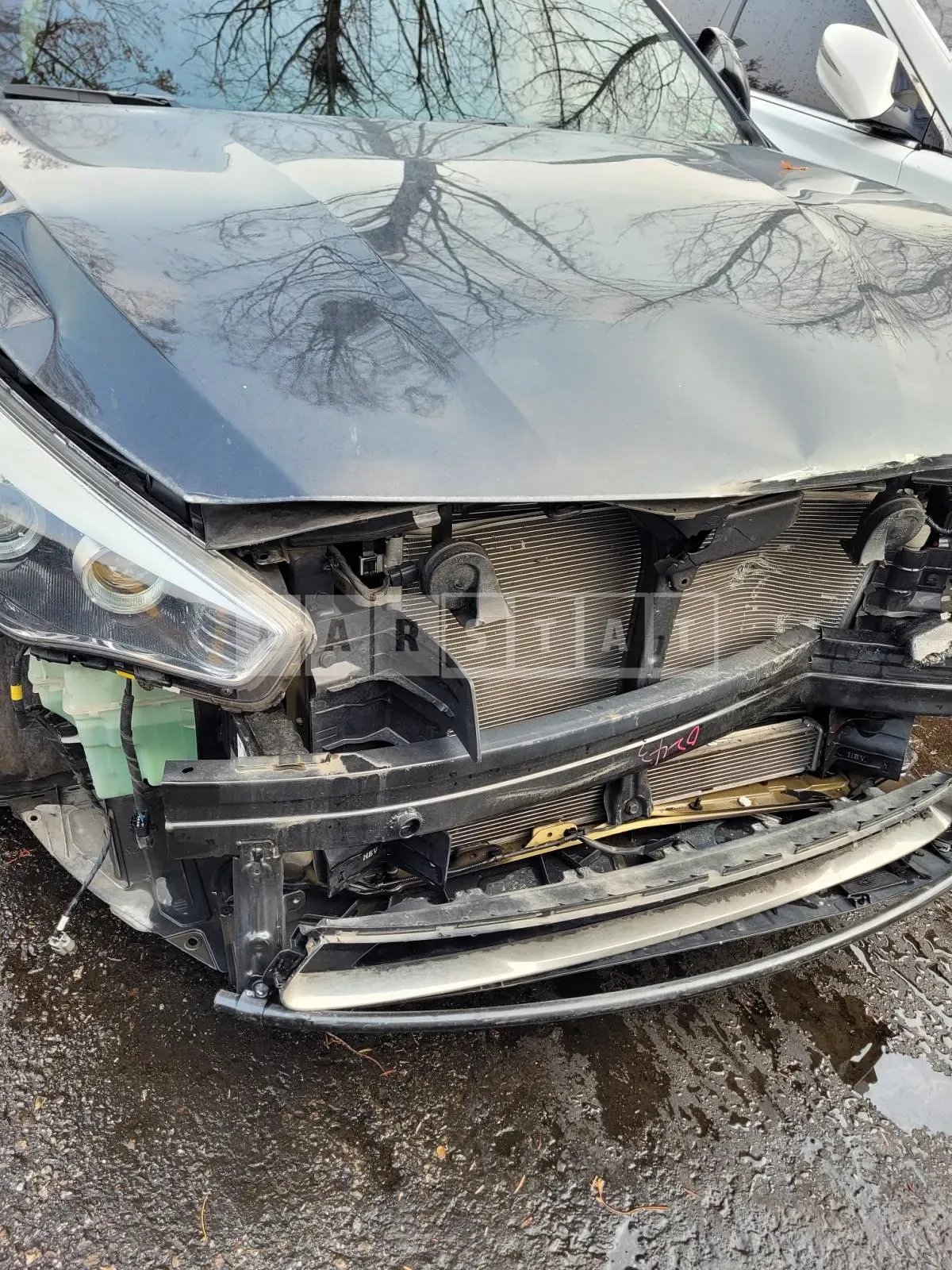 Photo 2 of 4: 2016 Kia K7 Hybrid 700h Prestige, VIN KNALL41EBGA007571 — Korean insurance auction