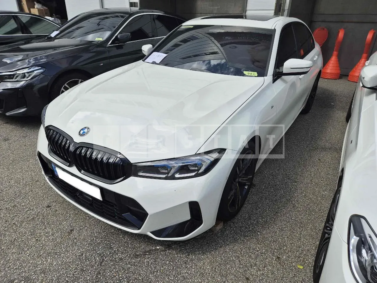Photo 2 of 15: 2023 BMW 320i, VIN WBA61FS08RFR83394 — Korean insurance auction
