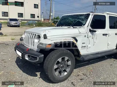 Photo 1 of 8: 2021 Jeep Wrangler, VIN 1C4HJXEN9MW795341 — Korean insurance auction