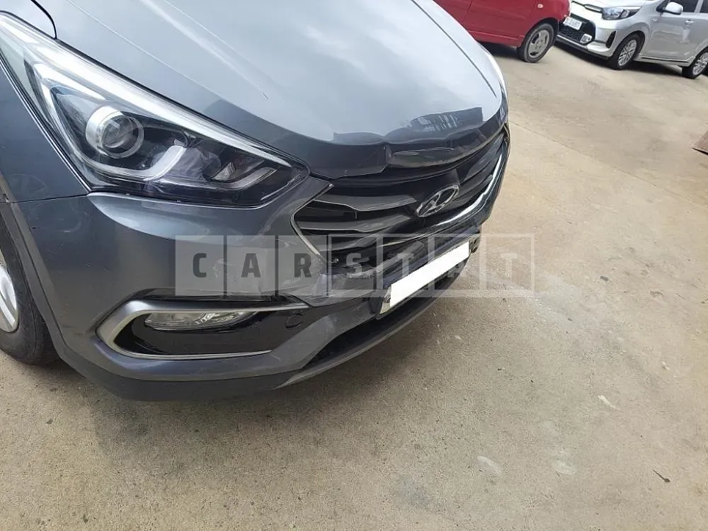 Photo 2 of 14: 2016 Hyundai Santa Fe, VIN KMHSW81UDGU679760 — Korean insurance auction