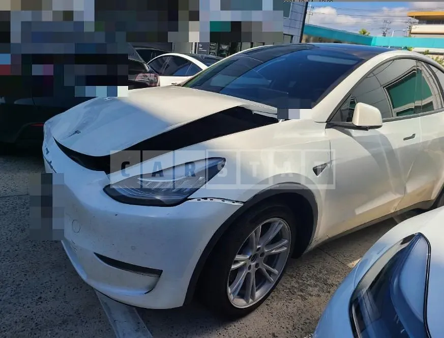 Photo 2 of 13: 2022 Tesla Model Y Long Range — Korean insurance auction