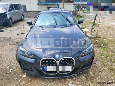 Photo 1 of 18: 2022 BMW 420i Coupe, VIN WBA21AP02NCK76054 — Korean insurance auction