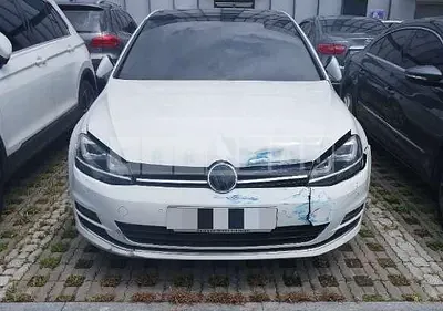 Photo 1 of 14: 2015 Volkswagen Golf 2.0 TDI BMT, VIN WVWZZZAUZFW220679 — Korean insurance auction