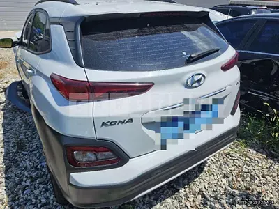 Photo 1 of 19: 2018 Hyundai Kona Electric Car — Korean insurance auction