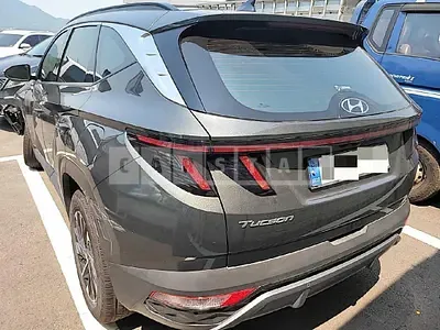 Photo 1 of 35: 2021 Hyundai Tucson, VIN KMHJE811BMU017924 — Korean insurance auction