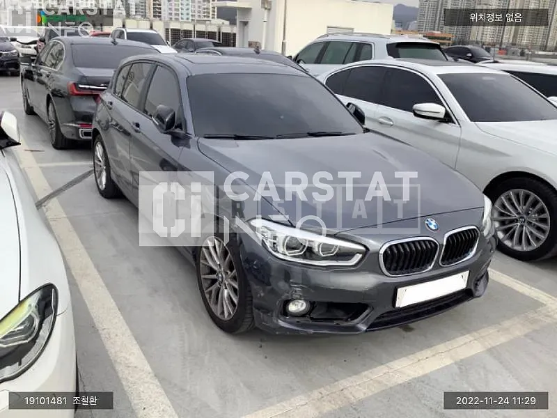 Photo 2 of 10: 2015 BMW 118d, VIN WBA1S5109G5A74220 — Korean insurance auction