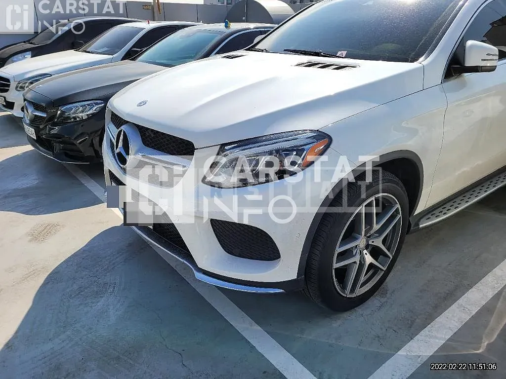 Photo 2 of 21: 2017 Mercedes-Benz GLE350 d 4Matic Coupe, VIN WDCED2EB8HA059426 — Korean insurance auction