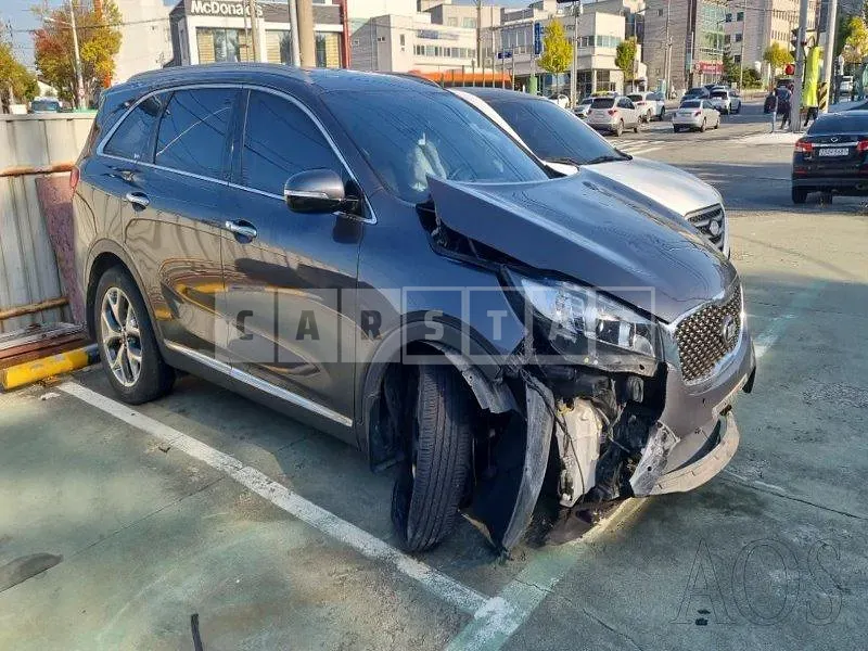 Photo 2 of 20: 2015 Kia Sorento, VIN KNAPH81ABFA034021 — Korean insurance auction