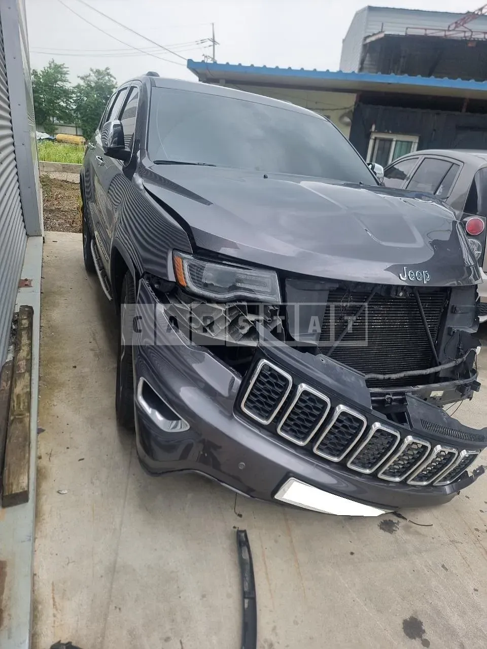 Photo 2 of 8: 2019 Jeep Grand Cherokee, VIN 1C4RJFBG8KC814917 — Korean insurance auction