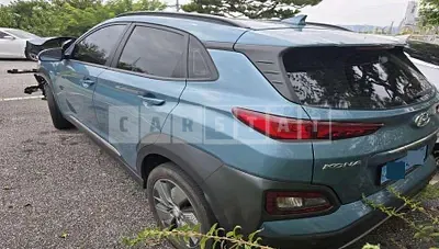 Photo 1 of 15: 2018 Hyundai Kona Electric Car — Korean insurance auction