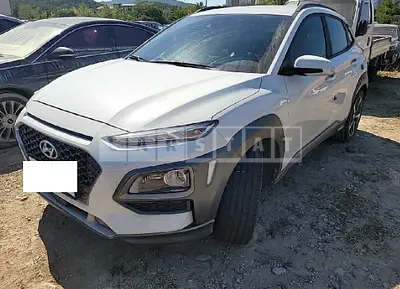 Photo 1 of 11: 2018 Hyundai Kona, VIN KMHK7815GJU014503 — Korean insurance auction