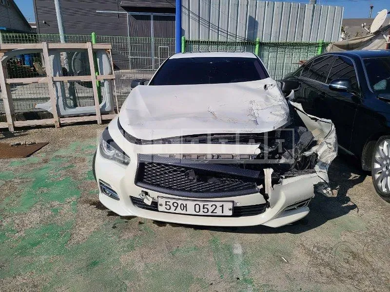 Photo 2 of 6: 2016 Infiniti Q50 2.2d, VIN JNKDV71E7GM551596 — Korean insurance auction