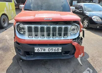 Photo 1 of 12: 2015 Jeep Zip Renegade, VIN 1C4BU0000FPB91821 — Korean insurance auction
