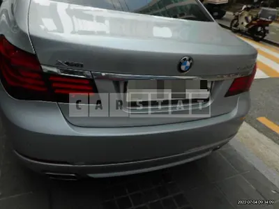 Photo 1 of 9: 2015 BMW 740d xDrive, VIN WBAYB0102FGL96859 — Korean insurance auction