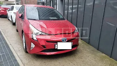 Photo 1 of 10: 2018 Toyota Prius, VIN JTDKBRFUXJ3079825 — Korean insurance auction