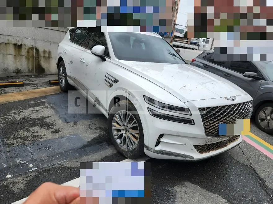 Photo 2 of 10: 2022 Genesis GV80 2.5T — Korean insurance auction