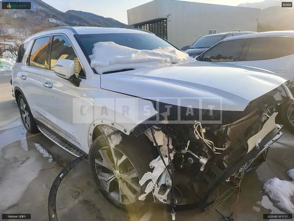 Photo 2 of 9: 2019 Hyundai Palisade, VIN KMHR381ADKU032115 — Korean insurance auction