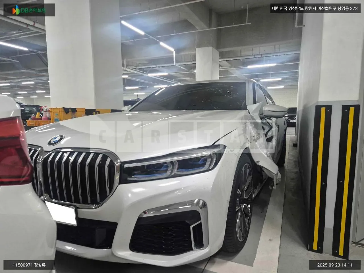 Photo 2 of 24: 2022 BMW 740Li xDrive, VIN WBA7T4102NCJ84369 — Korean insurance auction