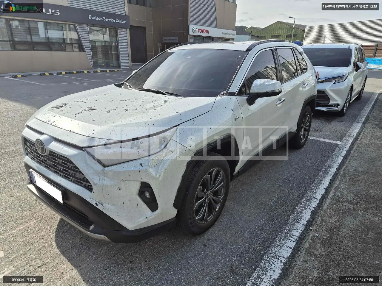 Photo 2 of 16: 2025 Toyota Lave 4 Hybrid AWD, VIN JTMDWRFV4SD594787 — Korean insurance auction