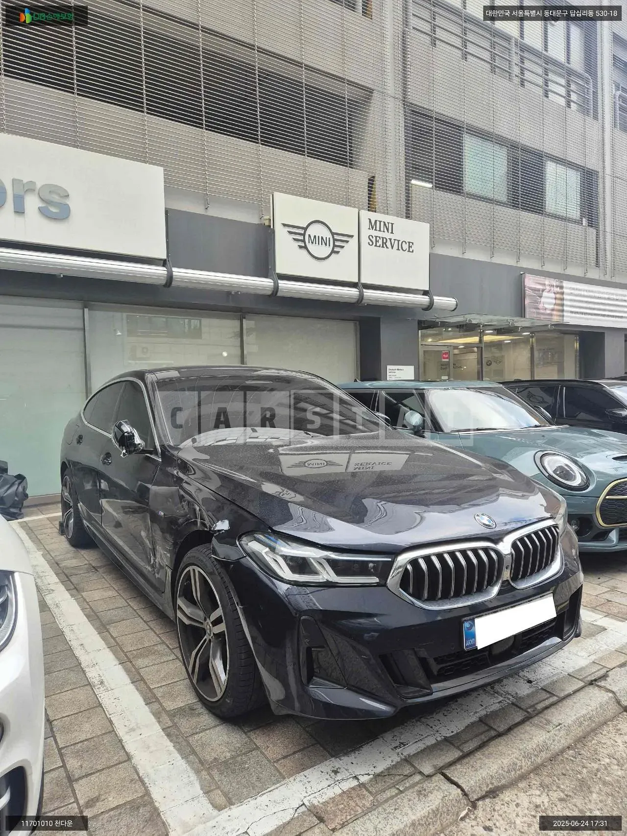 Photo 2 of 11: 2024 BMW 630i xDrive, VIN WBA61CC00RCS32417 — Korean insurance auction