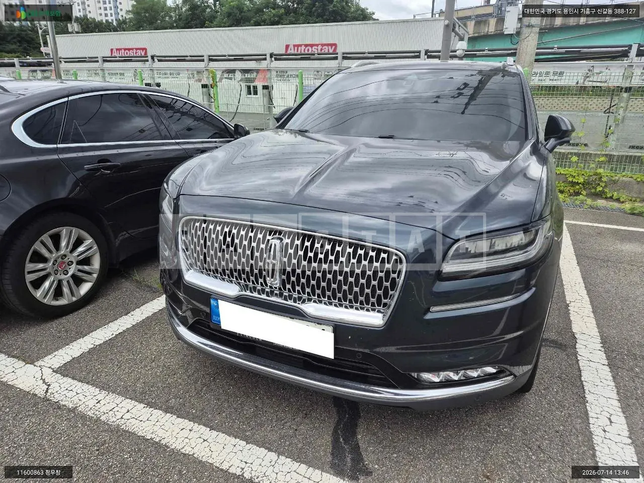 Photo 2 of 10: 2022 Ford Lincoln Nautilus 2.7, VIN 2LMPJ8KP3NBL02084 — Korean insurance auction