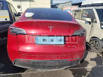 Photo 1 of 12: 2022 Tesla Model Y Long Range — Korean insurance auction