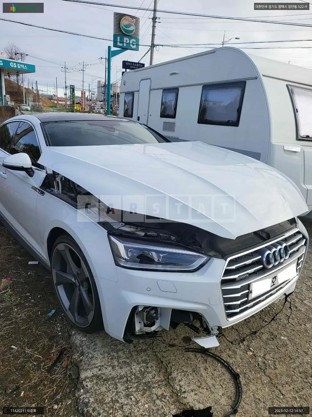 Photo 2 of 7: 2019 Audi A5 Sportback 45 TFSI quattro, VIN WAUZZZF56KA072643 — Korean insurance auction