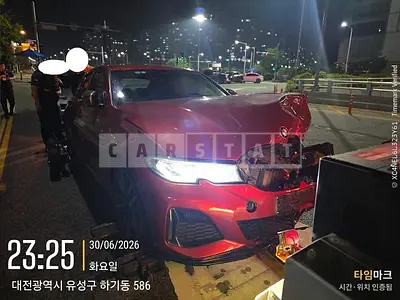 Photo 1 of 38: 2021 BMW M340i, VIN WBA5U7108MFK87850 — Korean insurance auction