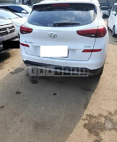 Photo 1 of 15: 2019 Hyundai Tucson, VIN KMHJ381ABKU987181 — Korean insurance auction