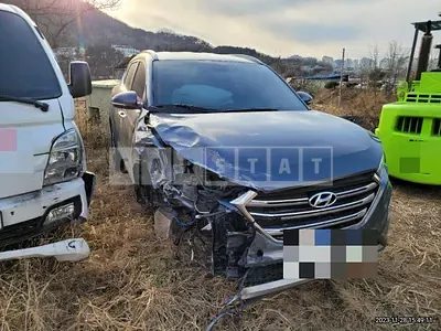Photo 1 of 12: 2016 Hyundai Tucson TL 2.0 (4WD), VIN KMHJ581ADHU213610 — Korean insurance auction