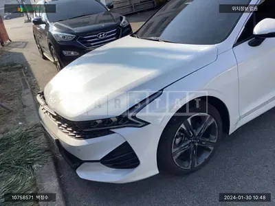 Photo 1 of 6: 2021 Kia K5, VIN KNAG341ABNA153390 — Korean insurance auction