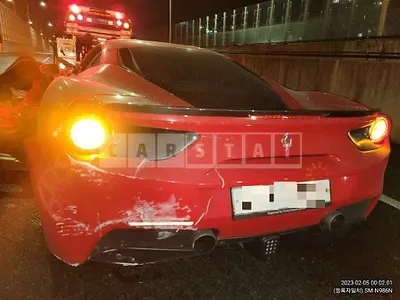 Photo 1 of 16: 2016 Ferrari 488 Gtb, VIN ZFF79ALL2G0218341 — Korean insurance auction