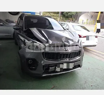 Photo 1 of 17: 2015 Kia Sportage, VIN KNAPN813BGK000897 — Korean insurance auction