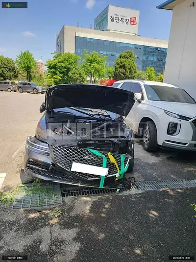 Photo 1 of 20: 2022 Genesis G80, VIN KMTGB41CBNU137970 — Korean insurance auction