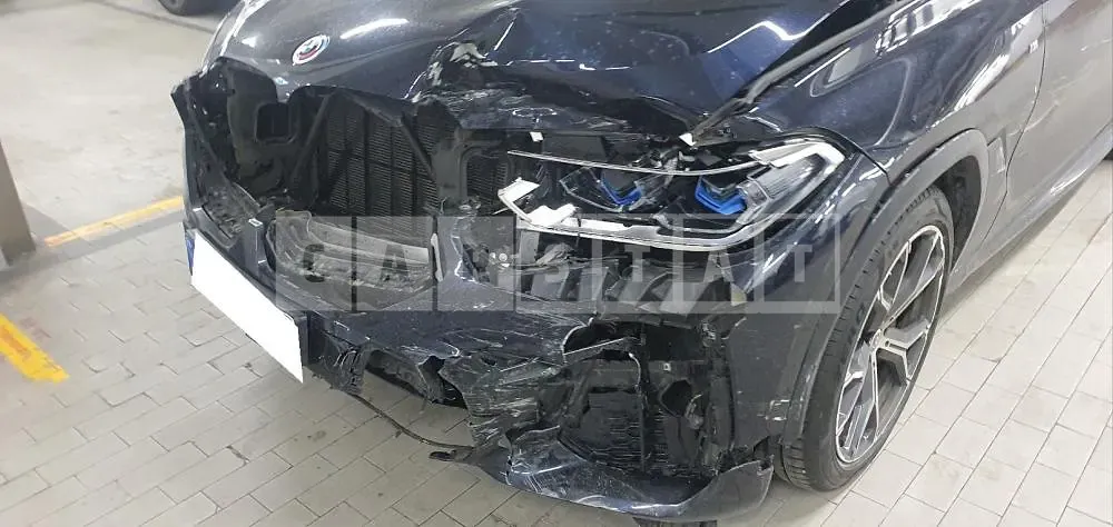 Photo 2 of 19: 2021 BMW X6 xDrive 40i, VIN WBACY6108M9F81398 — Korean insurance auction