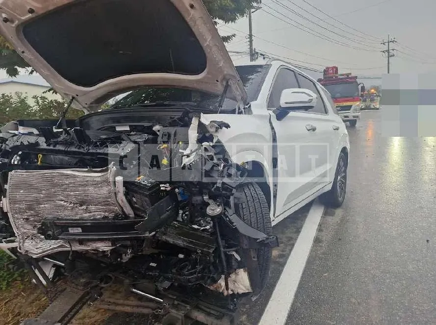 Photo 2 of 24: 2023 Hyundai Palisade — Korean insurance auction