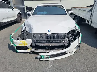 Photo 1 of 20: 2018 BMW 530i, VIN WBAJD3108JG970600 — Korean insurance auction
