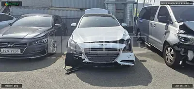Photo 1 of 36: 2017 Hyundai Genesis G80, VIN KMHGM41DBJU241578 — Korean insurance auction