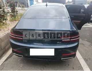 Photo 2 of 34: 2021 Genesis G80 2.5T, VIN KMTGB41CDMU073147 — Korean insurance auction