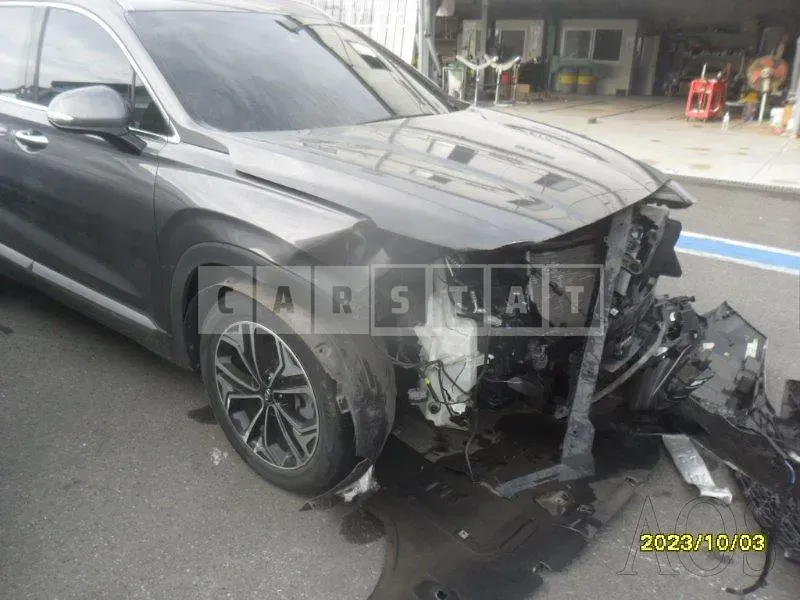 Photo 2 of 18: 2019 Hyundai Santa Fe TM 2.0, VIN KMHS381ABKU176405 — Korean insurance auction