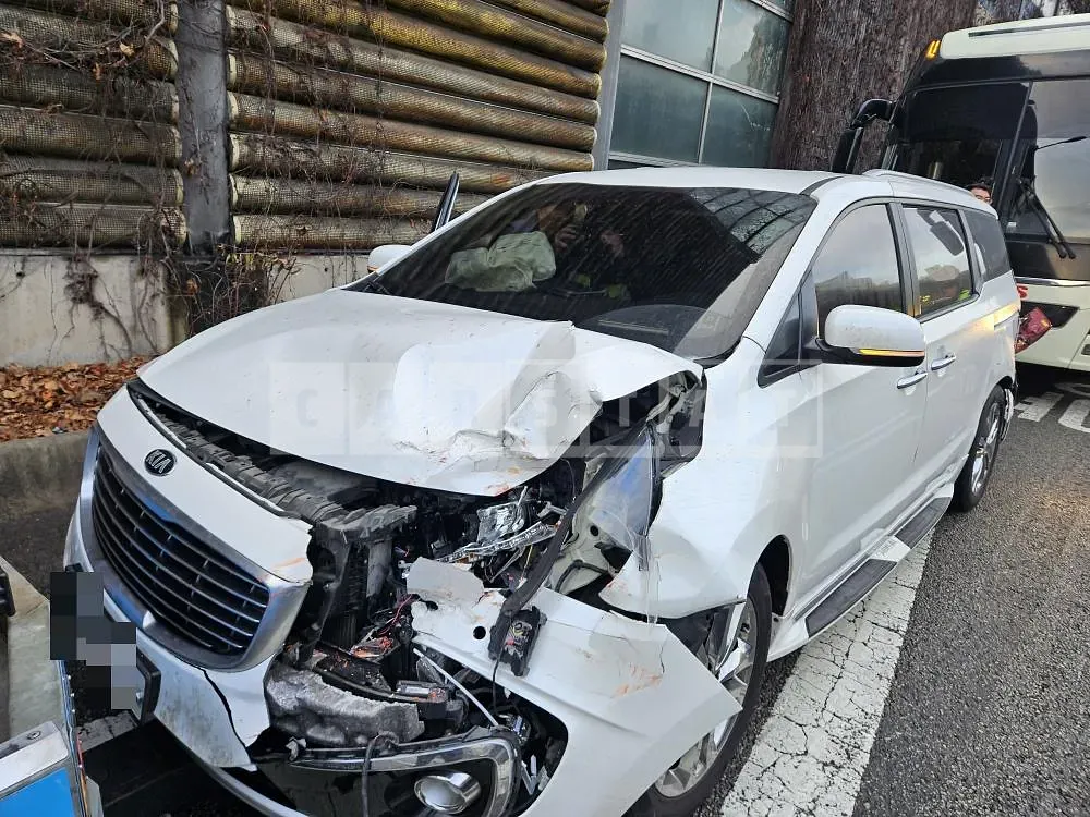 Photo 2 of 2: 2015 Kia Carnivals — Korean insurance auction