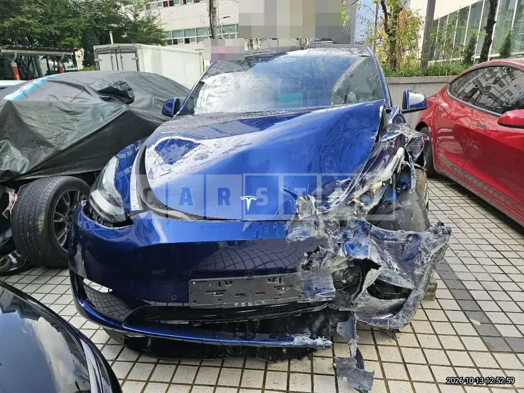 Photo 2 of 15: 2022 Tesla Model Y Long Range — Korean insurance auction