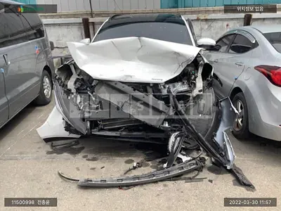 Photo 1 of 15: 2016 Hyundai Tucson, VIN KMHJ3815GGU155616 — Korean insurance auction