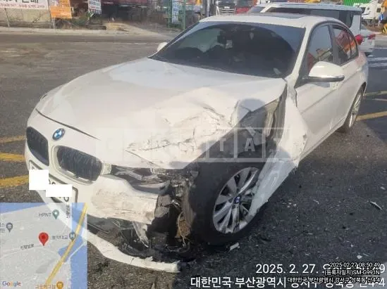 Photo 2 of 8: 2016 BMW 320d — Korean insurance auction