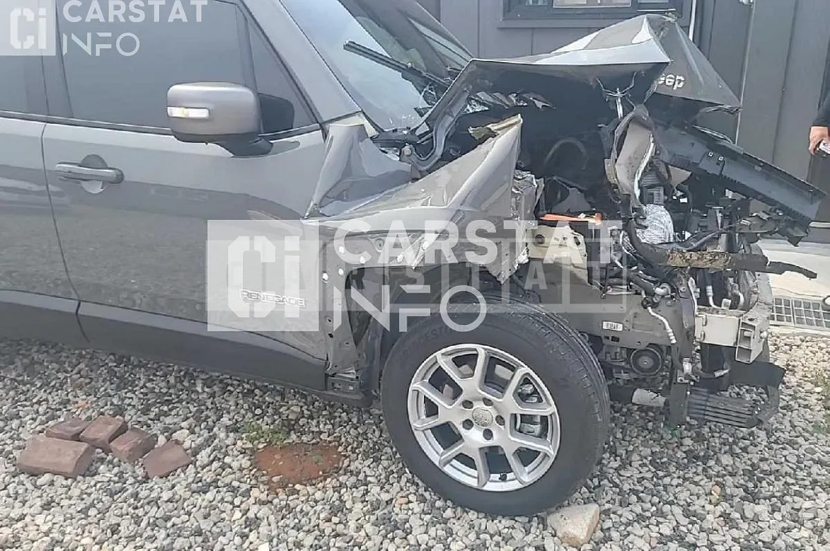 Photo 2 of 7: 2021 Jeep Zip Renegade 2.4 FWD, VIN 1C4NJCDB9MPN17715 — Korean insurance auction